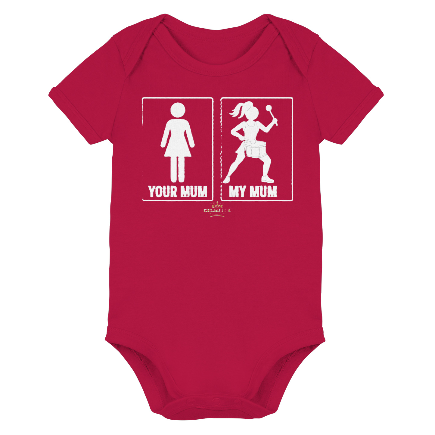 Drumella „Your Mum – My Mum“ Babybody - Organic Baby Bodysuit