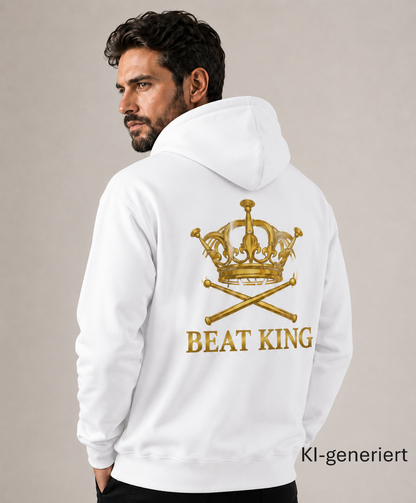 Herren Drumella Hoodie mit BEAT-KING Aufdruck - Organic Basic Hoodie