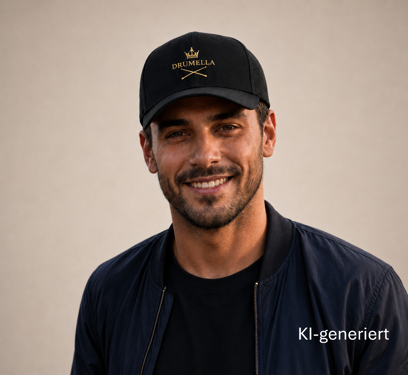 Drumella Schildkappe unisex - Organic Baseball Cap