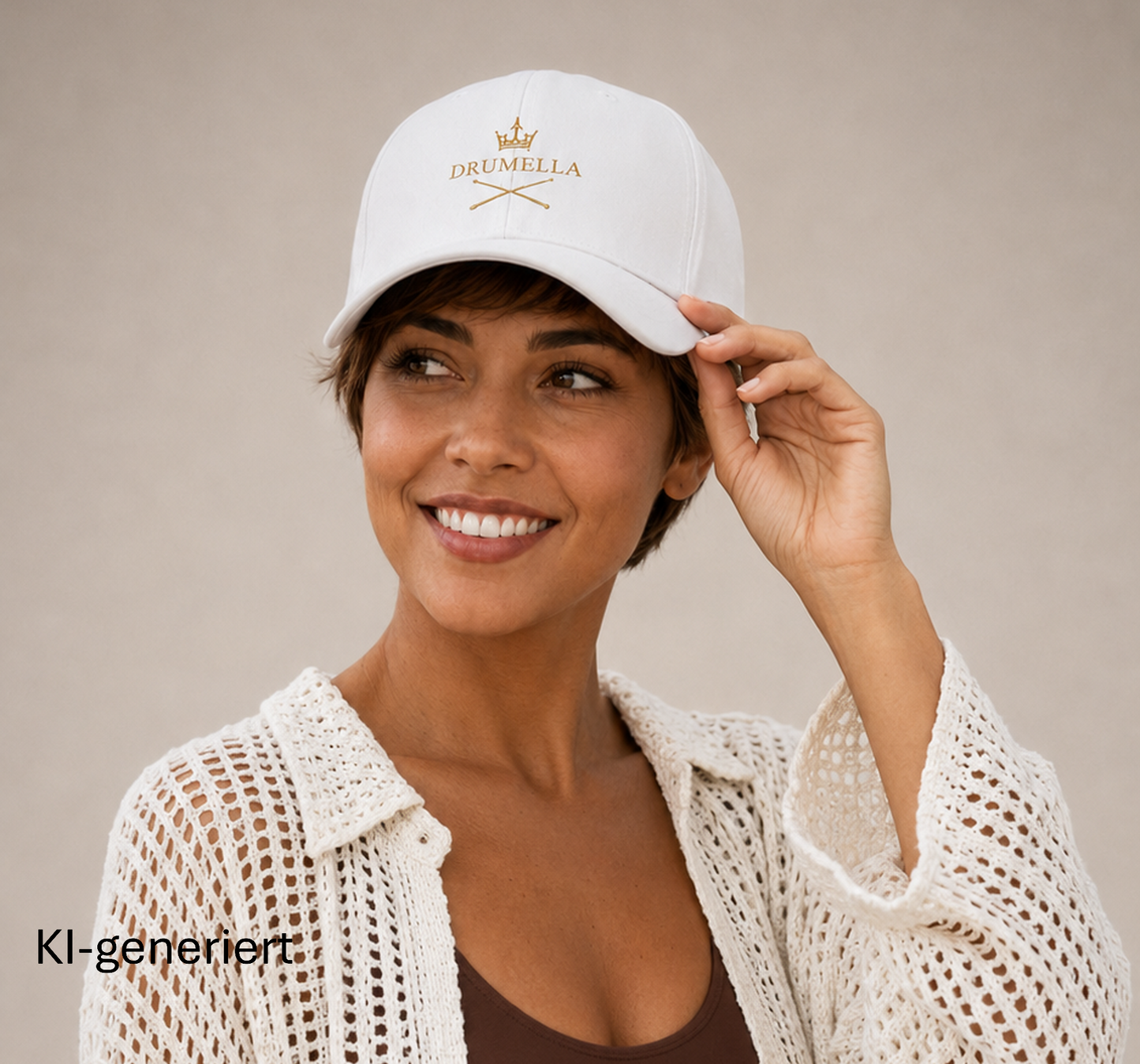 Drumella Schildkappe unisex - Organic Baseball Cap