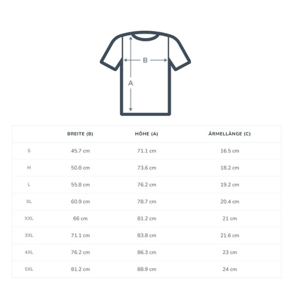 Kurzarm Herren Drumella T-Shirt mit BEAT-KING Aufdruck