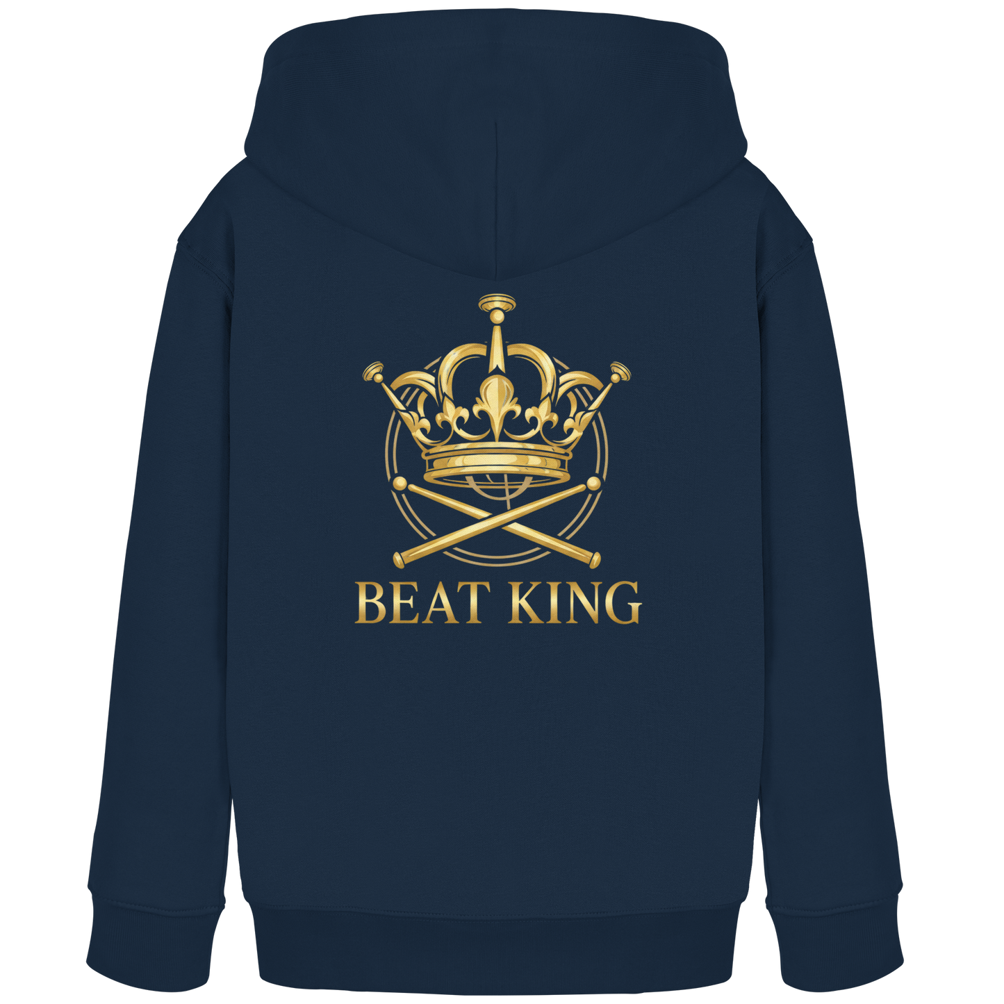 Drumella Kinderhoodie – Beat King - Kids Organic Hoodie