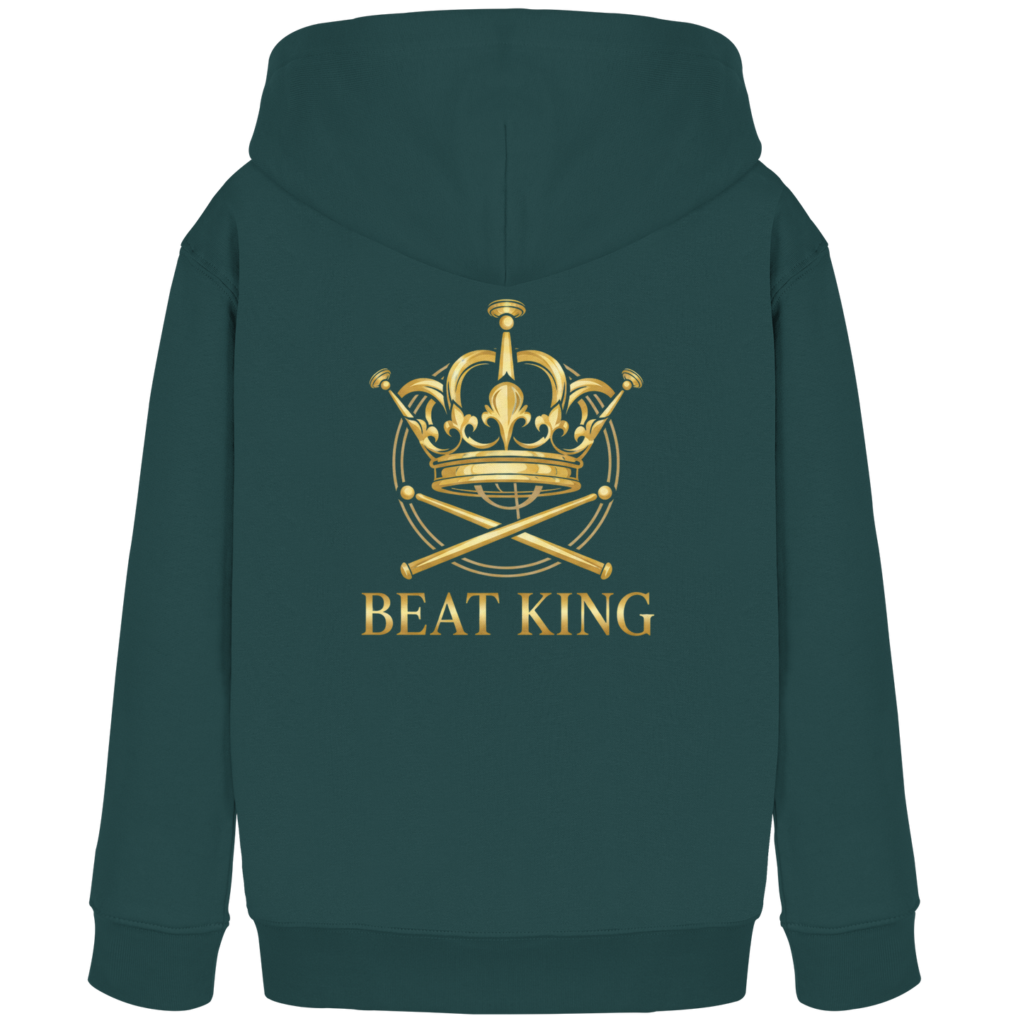 Drumella Kinderhoodie – Beat King - Kids Organic Hoodie