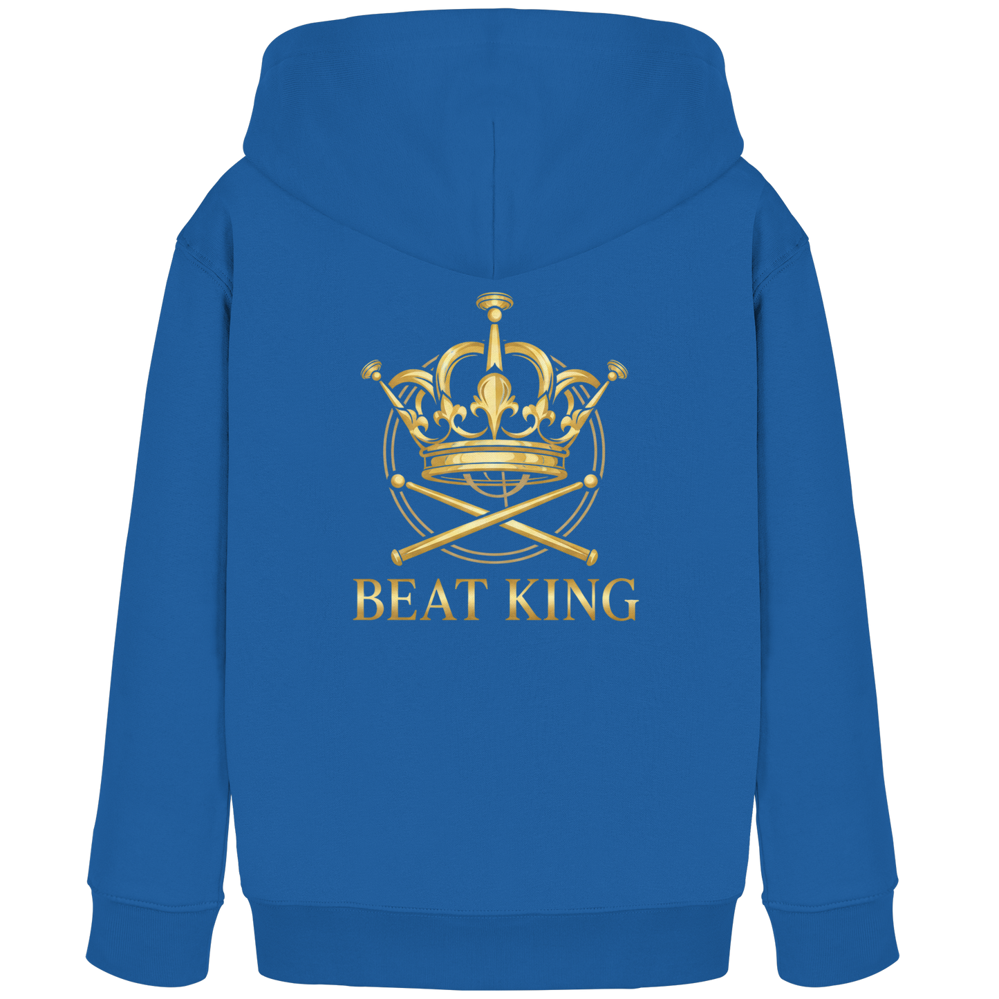 Drumella Kinderhoodie – Beat King - Kids Organic Hoodie