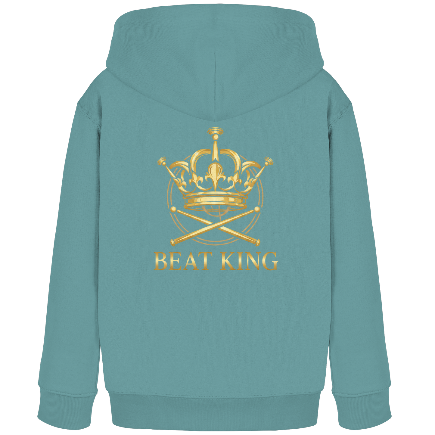 Drumella Kinderhoodie – Beat King - Kids Organic Hoodie