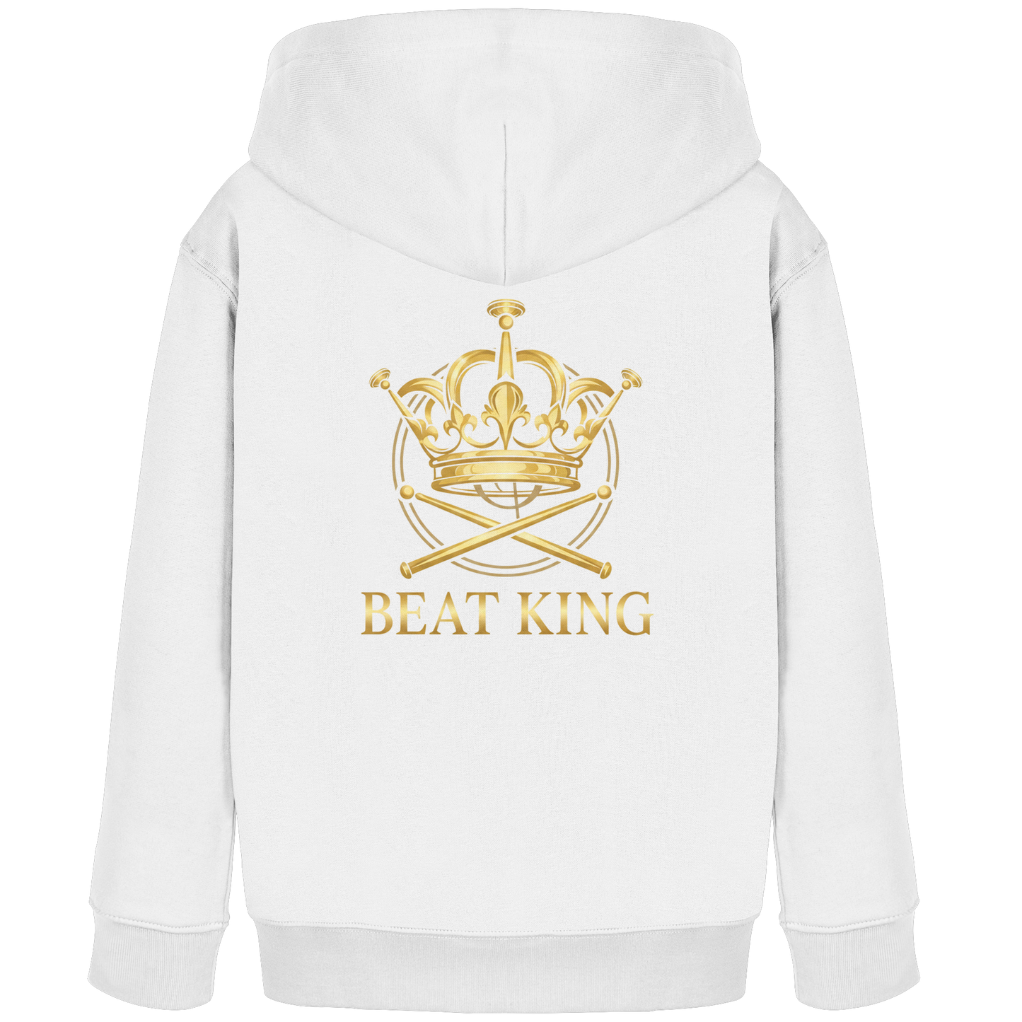 Drumella Kinderhoodie – Beat King - Kids Organic Hoodie