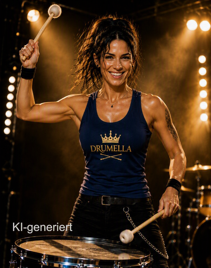 Tanktop mit Drumella Logo - Ladies Tank-Top