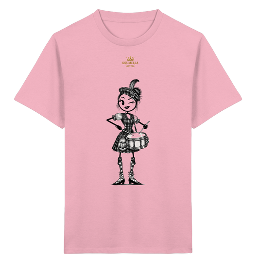 kleine Drummerin - Kinder - T- Shirt - Drumella