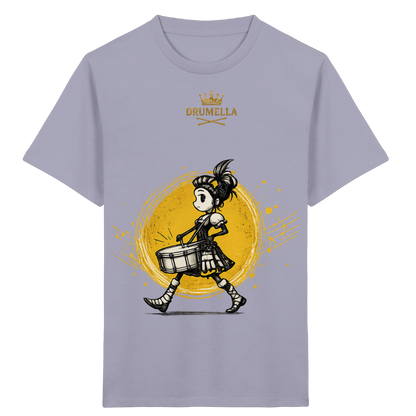 Drumella Kinder-T-Shirt – Drummer Girl - Kids Organic Shirt