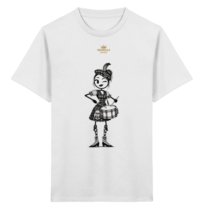 kleine Drummerin - Kinder - T- Shirt - Drumella