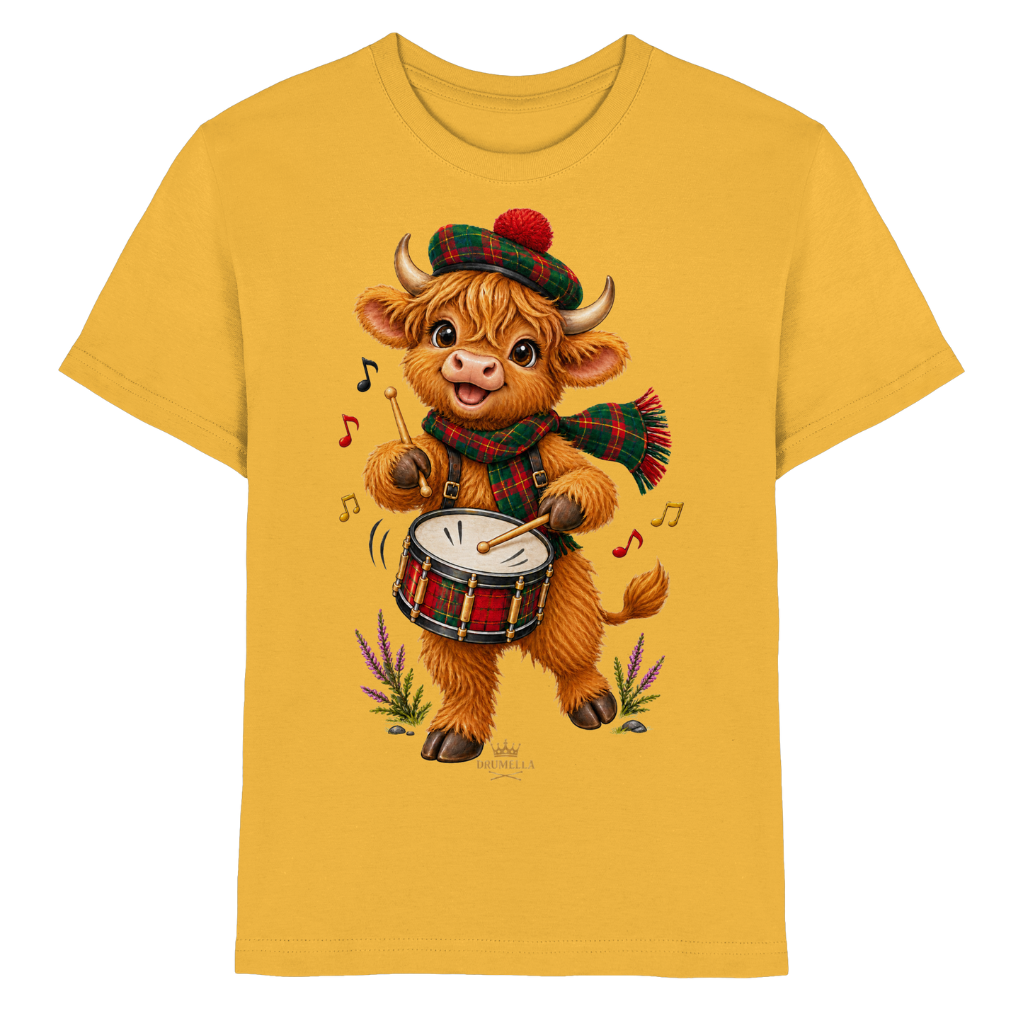 Drumella „Highland Drum Star“ Kinder-T-Shirt - Kids Premium Shirt