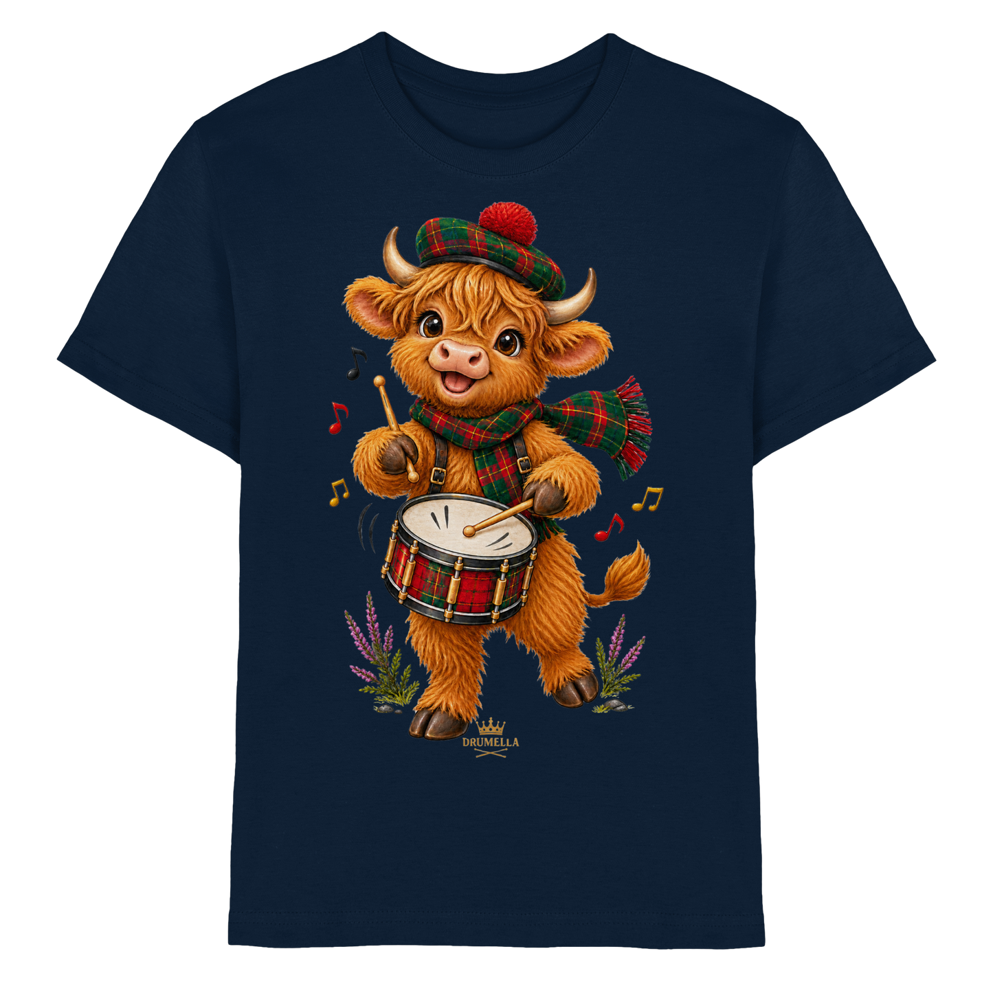 Drumella „Highland Drum Star“ Kinder-T-Shirt - Kids Premium Shirt