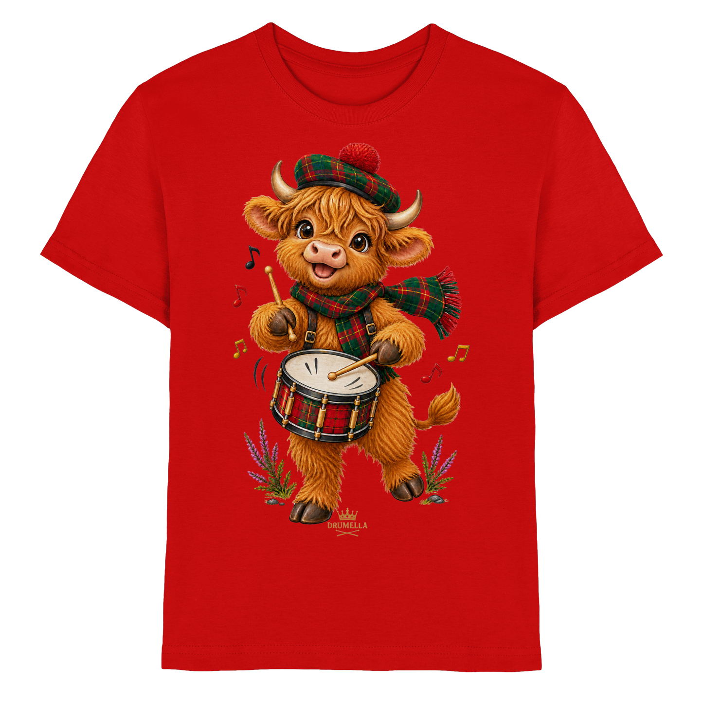 Drumella „Highland Drum Star“ Kinder-T-Shirt - Kids Premium Shirt
