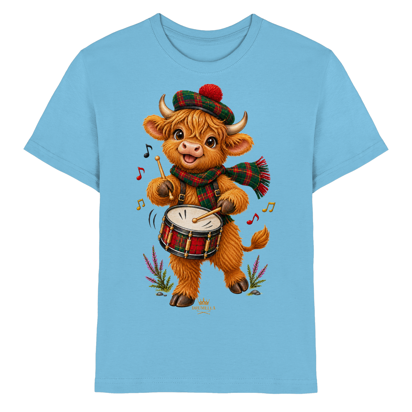 Drumella „Highland Drum Star“ Kinder-T-Shirt - Kids Premium Shirt