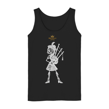 Tanktop mit Drumella Play the Pipes - Ladies Tank-Top