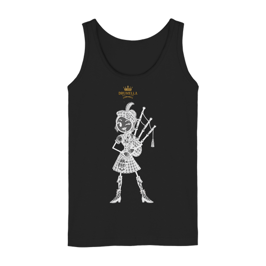 Tanktop mit Drumella Play the Pipes - Ladies Tank-Top
