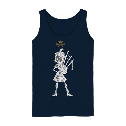 Tanktop mit Drumella Play the Pipes - Ladies Tank-Top