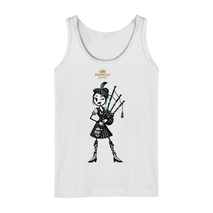 Tanktop mit Drumella Play the Pipes - Ladies Tank-Top