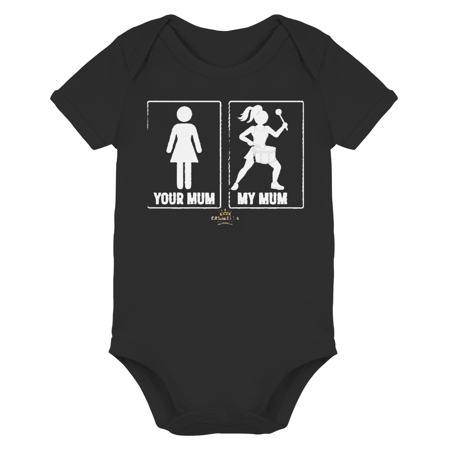 Drumella „Your Mum – My Mum“ Babybody - Organic Baby Bodysuit