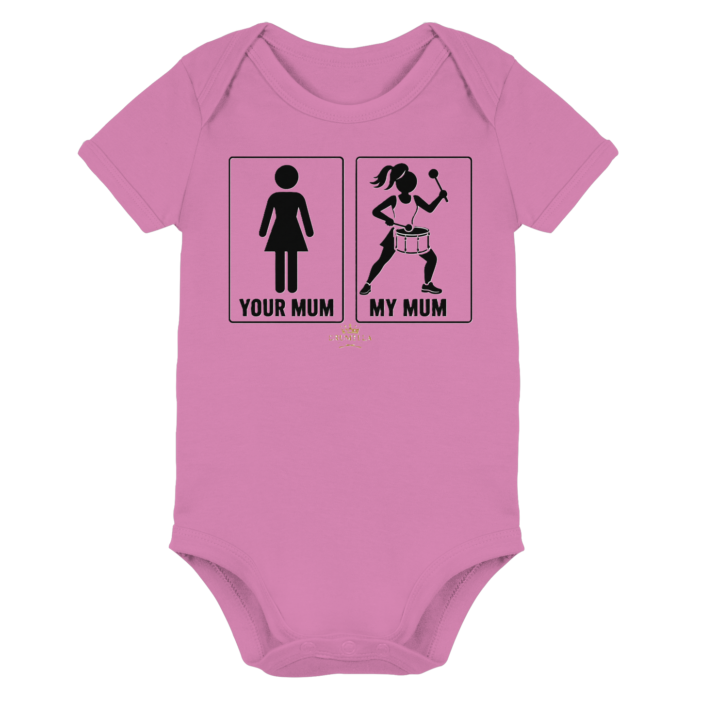 Drumella „Your Mum – My Mum“ Babybody - Organic Baby Bodysuit