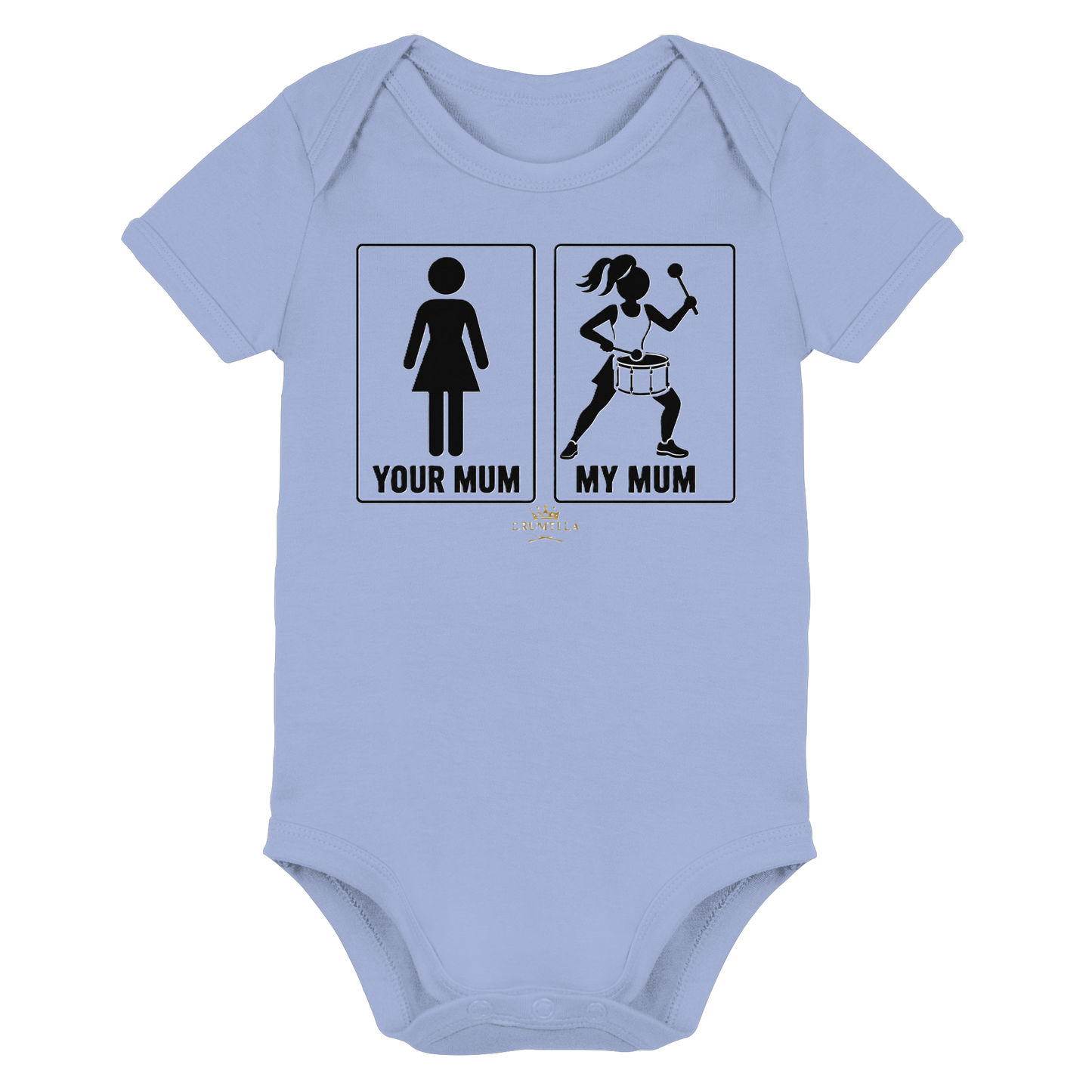 Drumella „Your Mum – My Mum“ Babybody - Organic Baby Bodysuit