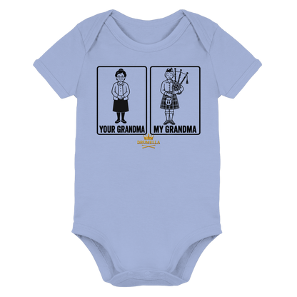 Your Grandma - My Grandm - Dudelsack - Baby Bodysuit - Drumella