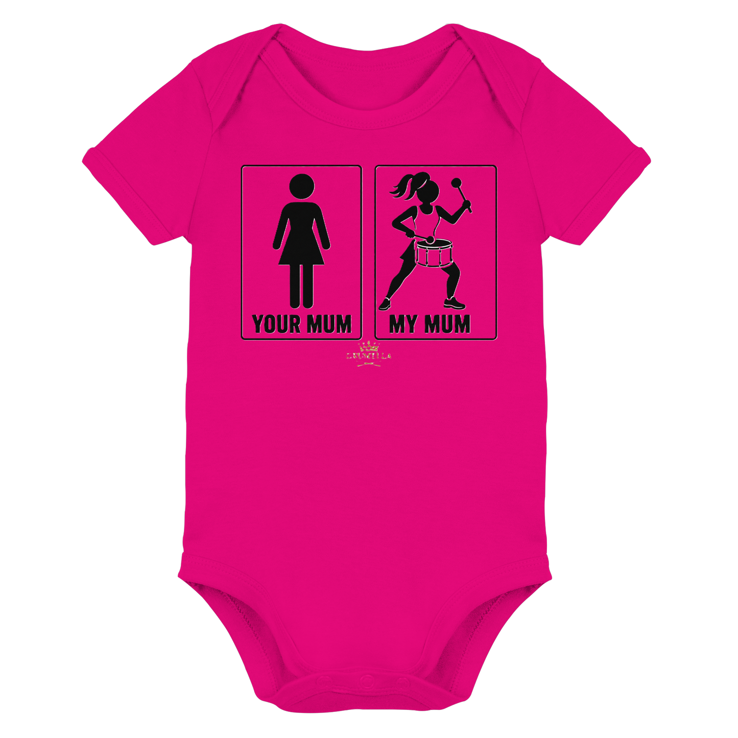Drumella „Your Mum – My Mum“ Babybody - Organic Baby Bodysuit