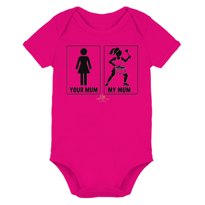 Drumella „Your Mum – My Mum“ Babybody - Organic Baby Bodysuit