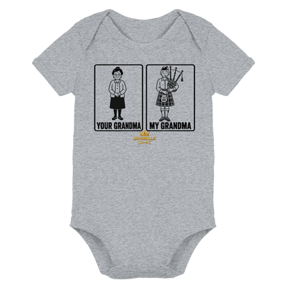 Your Grandma - My Grandm - Dudelsack - Baby Bodysuit - Drumella