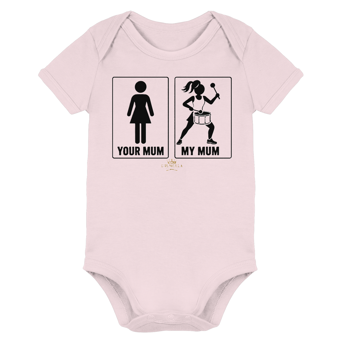 Drumella „Your Mum – My Mum“ Babybody - Organic Baby Bodysuit