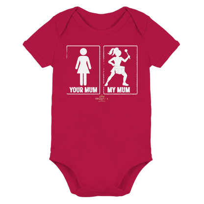 Drumella „Your Mum – My Mum“ Babybody - Organic Baby Bodysuit