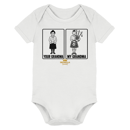 Your Grandma - My Grandm - Dudelsack - Baby Bodysuit - Drumella