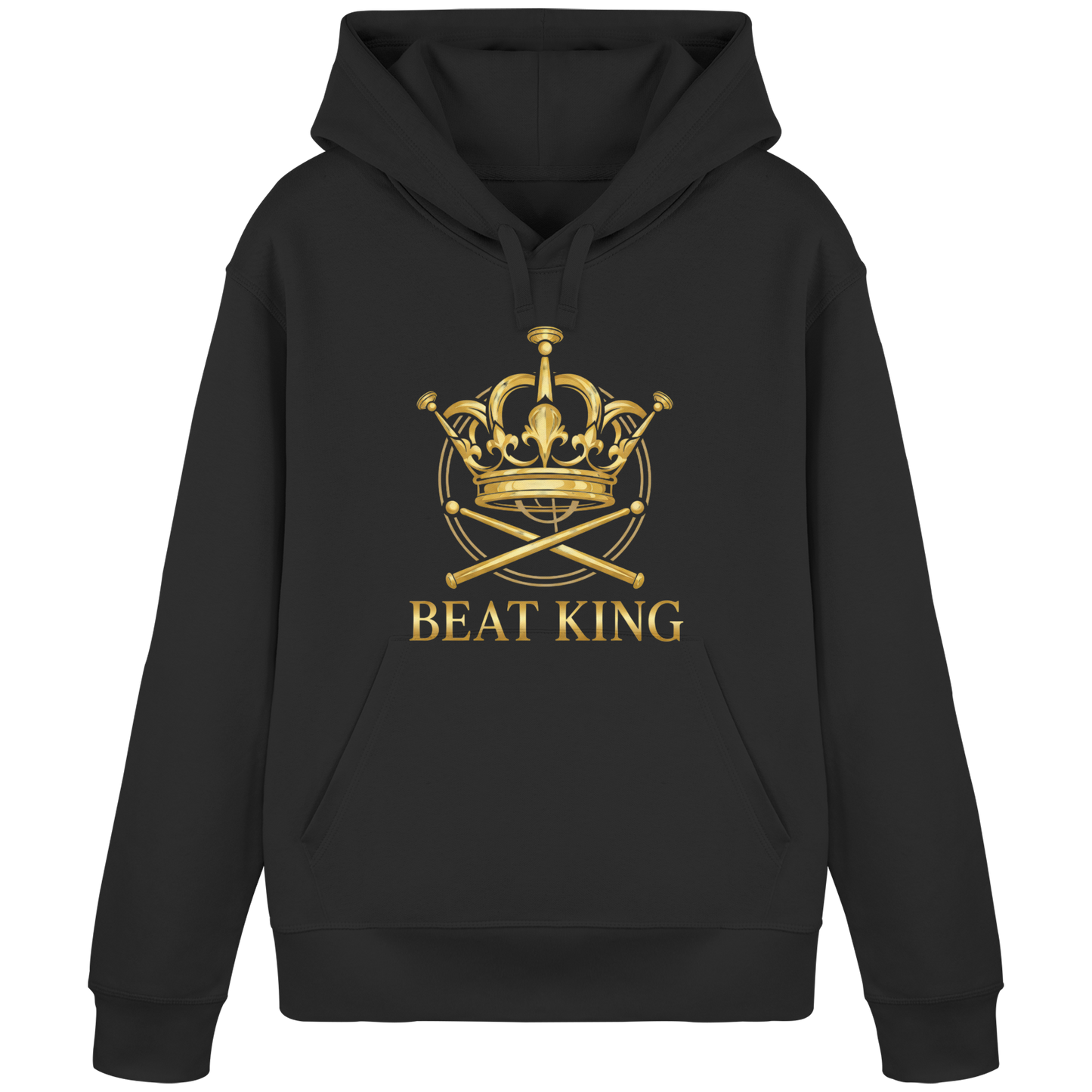 Herren Drumella Hoodie mit BEAT-KING Aufdruck - Organic Basic Hoodie