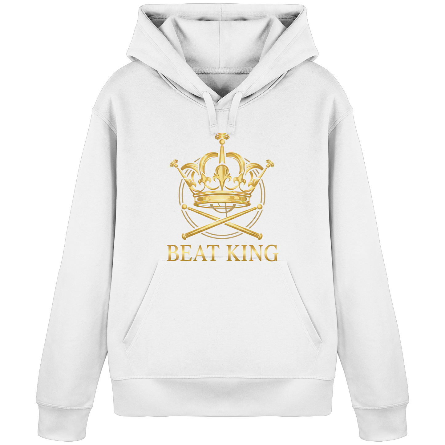 Herren Drumella Hoodie mit BEAT-KING Aufdruck - Organic Basic Hoodie
