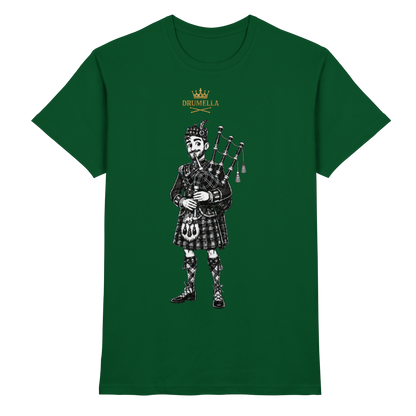 „Scottish Bagpipe Player“ – Herren - Drumella - Premium Shirt