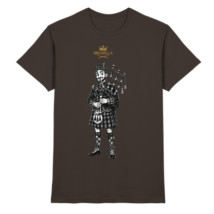 „Scottish Bagpipe Player“ – Herren - Drumella - Premium Shirt