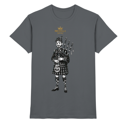 „Scottish Bagpipe Player“ – Herren - Drumella - Premium Shirt