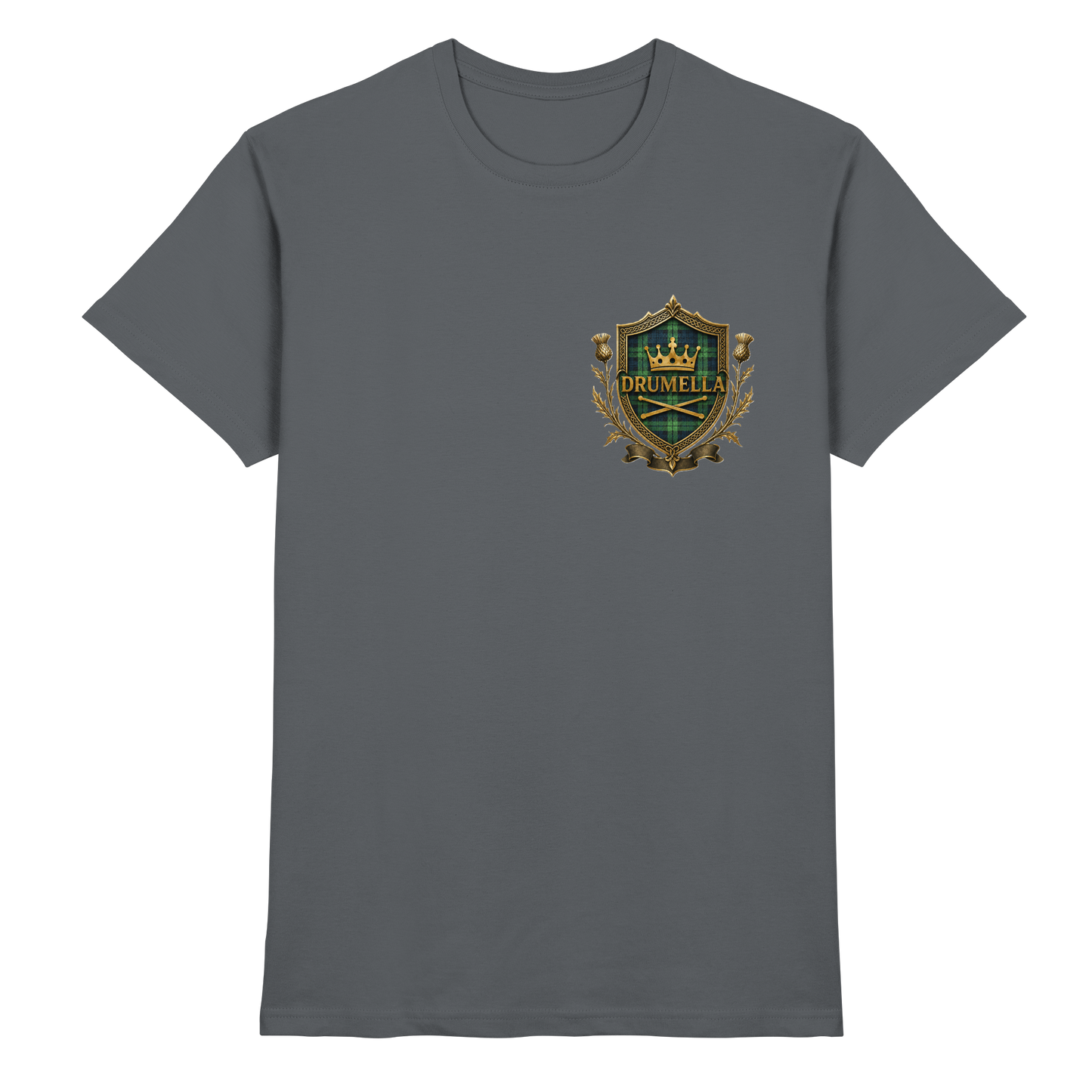 Nobles Scottish Crest – Drumella T-Shirt - Premium Shirt