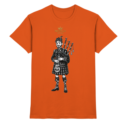 „Scottish Bagpipe Player“ – Herren - Drumella - Premium Shirt