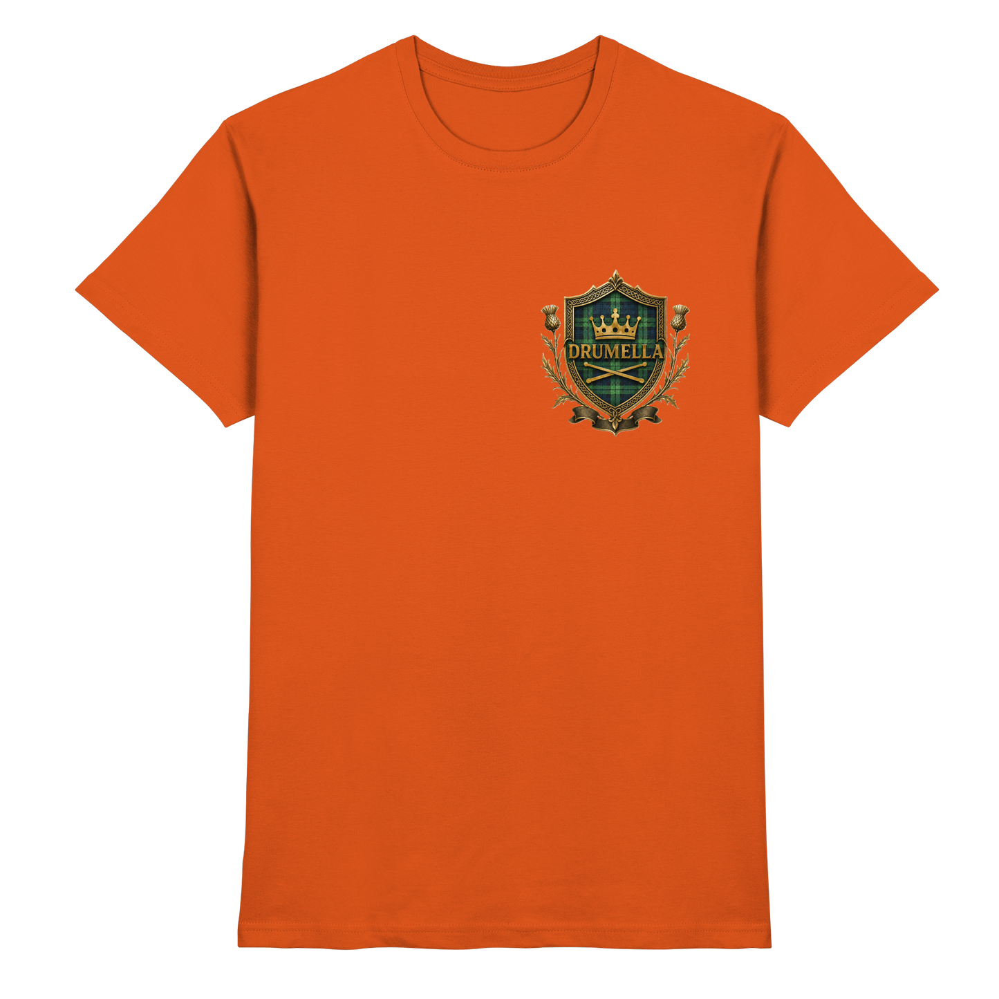 Nobles Scottish Crest – Drumella T-Shirt - Premium Shirt