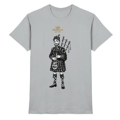 „Scottish Bagpipe Player“ – Herren - Drumella - Premium Shirt