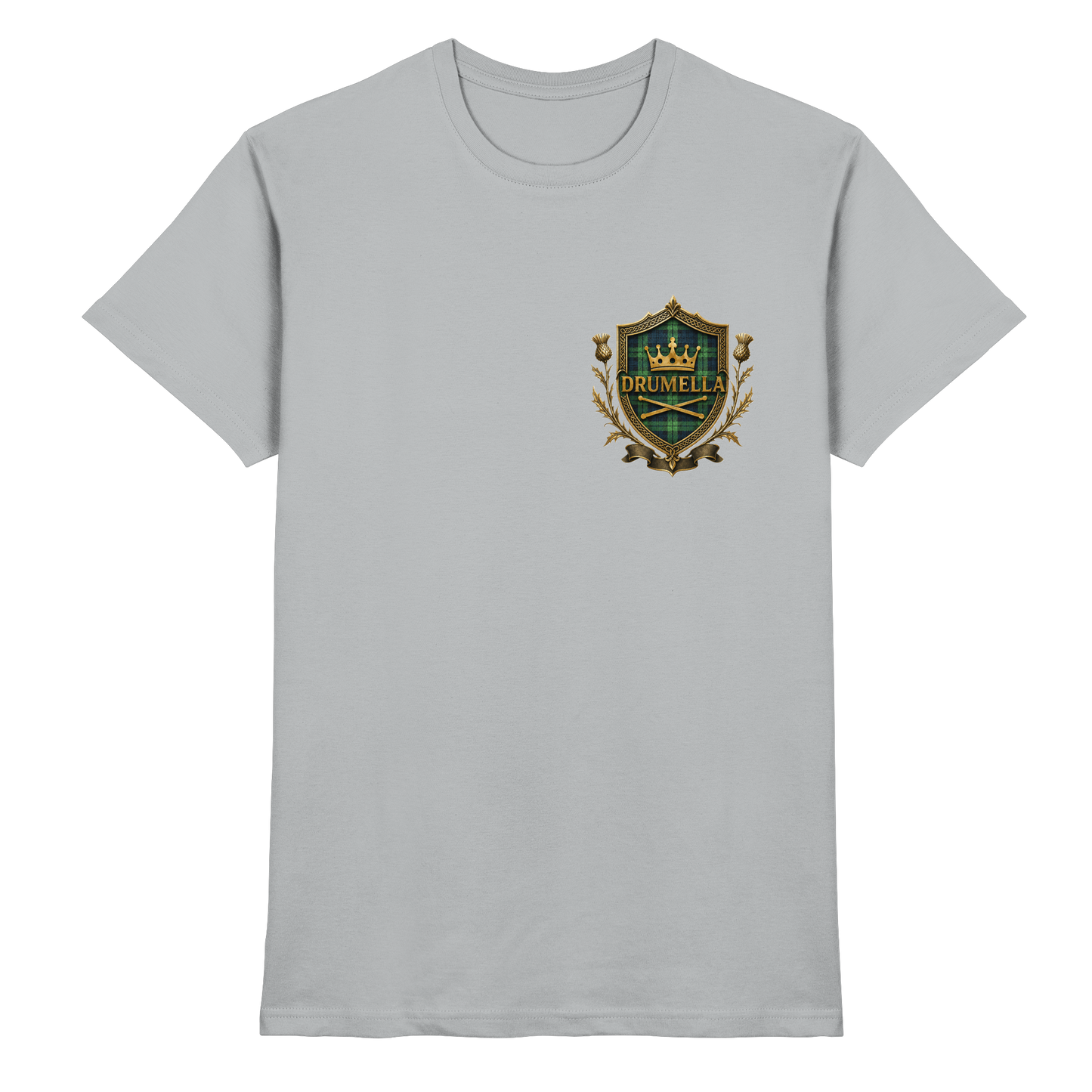 Nobles Scottish Crest – Drumella T-Shirt - Premium Shirt