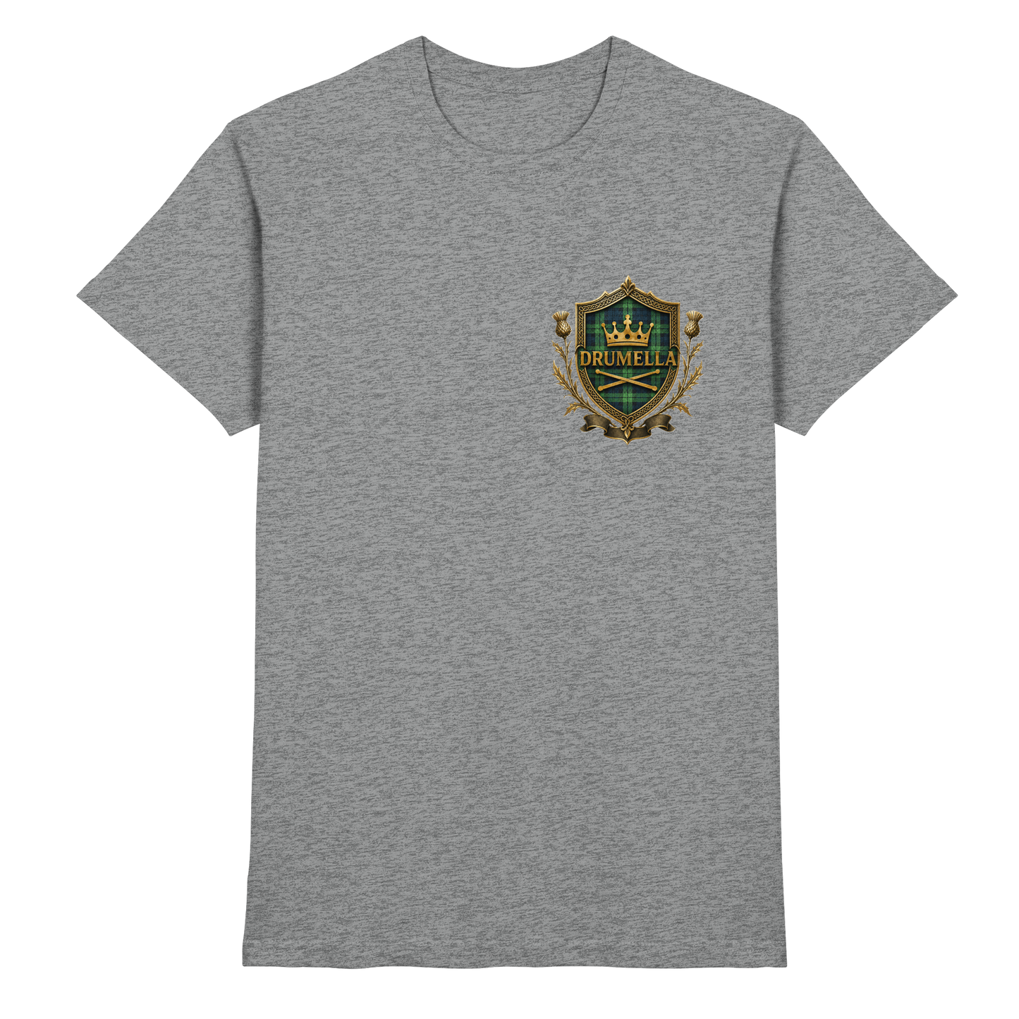 Nobles Scottish Crest – Drumella T-Shirt - Premium Shirt