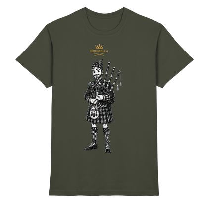 „Scottish Bagpipe Player“ – Herren - Drumella - Premium Shirt