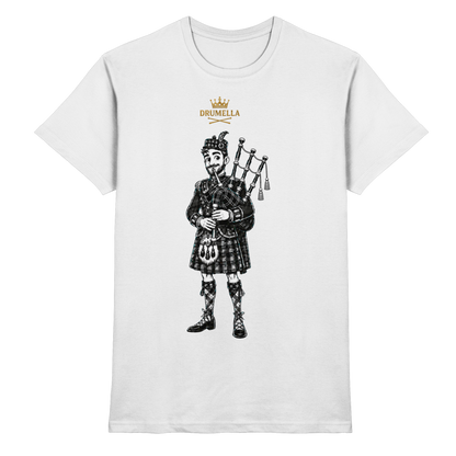 „Scottish Bagpipe Player“ – Herren - Drumella - Premium Shirt