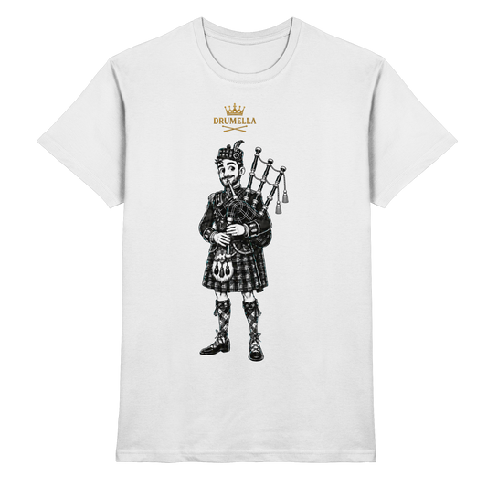 „Scottish Bagpipe Player“ – Herren - Drumella - Premium Shirt