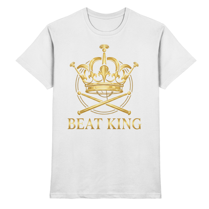 Kurzarm Herren Drumella T-Shirt mit BEAT-KING Aufdruck - Premium Shirt