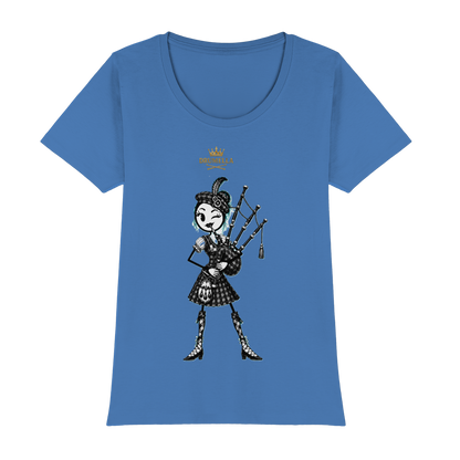 Drumella – Dudelsackspielerin T-Shirt - Womens Premium Classic T-Shirt