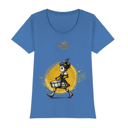 Drummer Girl - Snare Drum - Damen - T- Shirt - Drumella