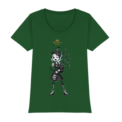 Drumella – Dudelsackspielerin T-Shirt - Womens Premium Classic T-Shirt
